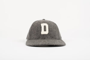 Gray Block "D" Baseball Hat