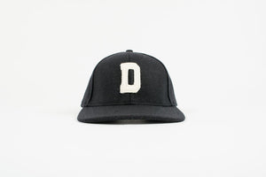 Black Block "D" Baseball Hat