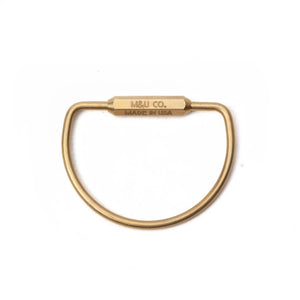 'D' Keyring