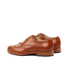 Load image into Gallery viewer, Proper Play Cognac Wingtip Brogues