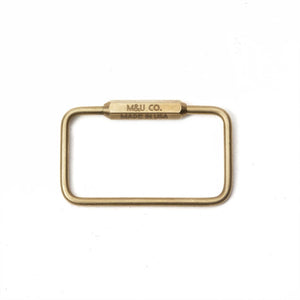 Rectangle Keyring