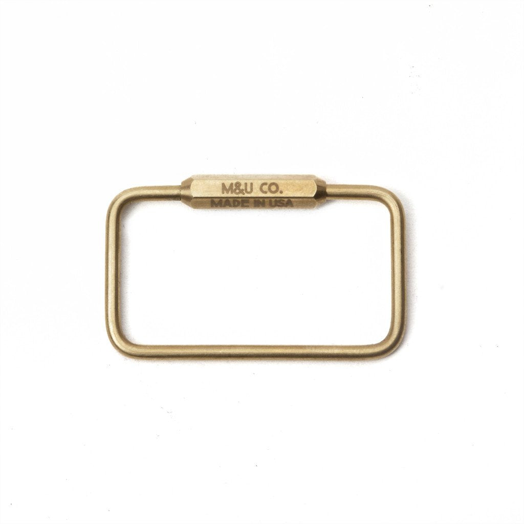 Rectangle Keyring
