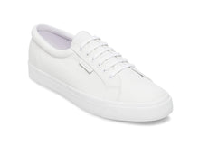Load image into Gallery viewer, Superga White Leather Sneaker