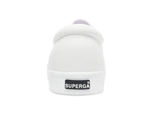 Load image into Gallery viewer, Superga White Leather Sneaker