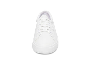 Superga White Leather Sneaker