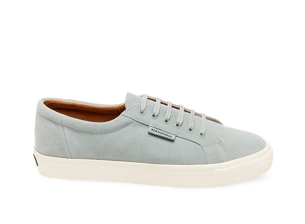 Light Gray Suede Sneaker