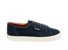 Load image into Gallery viewer, Navy Suede Sneaker