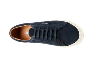 Navy Suede Sneaker