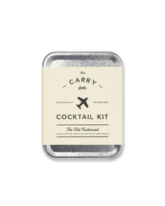 Old Fashioned Carry On Cocktail Kit