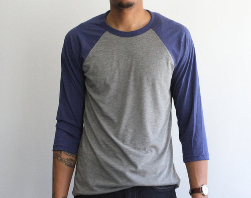 Three-Quarter Sleeve Baseball Tee