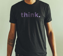 Load image into Gallery viewer, Black Think. Logo Tee