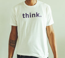 Load image into Gallery viewer, Black Think. Logo Tee